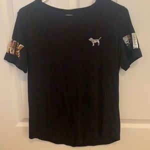 Black Top by brand PINK